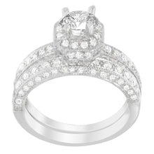 Load image into Gallery viewer, 14K White Gold 1 ct. TDW Round Cut Diamond Ring (G-H, I1-I2)
