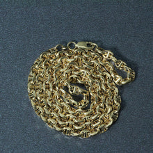Load image into Gallery viewer, 4.5mm 14k Yellow Gold Anchor Chain
