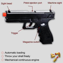 Load image into Gallery viewer, Semi-Automatic Foam Bullet Toy Pistol for Kids (8+)
