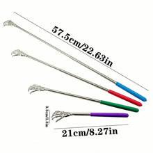 Load image into Gallery viewer, Retractable Back Itching Device – Stainless Steel Claw Massager for Relaxing the Back
