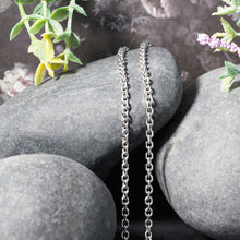 Load image into Gallery viewer, 14k White Gold Diamond Cut Cable Link Chain (2.90 mm)
