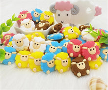 Load image into Gallery viewer, 5pcs Animals Cartoon Silicone  Teething  Sheep   For Children Newborn Baby Teether For Teeth
