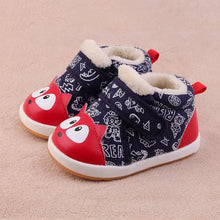 Load image into Gallery viewer, Baby cotton shoes color matching baby soft sole
