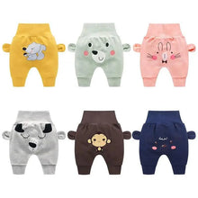 Load image into Gallery viewer, Baby cute pants boys girl cartoon ,  children toddler spring autumn newborn infant trousers
