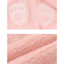 Load image into Gallery viewer, Baby Cute Princess Pink Cartoon Soft Bath Towels For Babies Unique Design Baby Hooded Bathrobe Towels For Infant And Toddler
