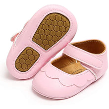 Load image into Gallery viewer, Baby Girls Mary Jane Flats Non-Slip Toddler First Walkers Princess Dress Shoes
