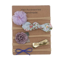 Load image into Gallery viewer, Baby Headbands Newborn hair Bows Kids Toddler headband Elastic Hair Band headwear children Girl Gorgeous Hair Accessories For Baby Girls
