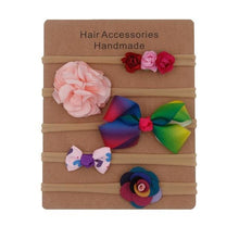 Load image into Gallery viewer, Baby Headbands Newborn hair Bows Kids Toddler headband Elastic Hair Band headwear children Girl Gorgeous Hair Accessories For Baby Girls
