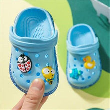 Load image into Gallery viewer, Baby Hole Shoes Summer New Children Nice Non-Slip Soft Floor Boys Girls Beach Sandals Clogs for Boys and Girls Non-Slip Breathable Kids Clogs Garden High Elasticity Kids Sandals Indoor Outdoor Waterproof Beach Sandals
