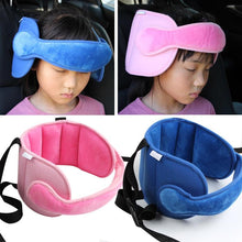 Load image into Gallery viewer, Baby Kids Adjustable Safety Car Seat pillow Head Support Fixed Soft Sleeping Pillows Neck Protection Headrest Sleep Positioners Child Head Support for Car Seats Safe Comfortable Head &amp; Neck Pillow Support Solution for Front Facing Car Seats
