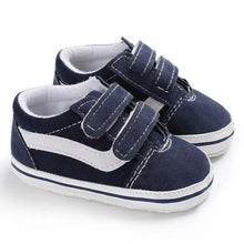 Load image into Gallery viewer, Baby Shoes Classical Sport Soft Sole PU Leather Multi-Color Crib Baby Moccasins Casual Sneakers
