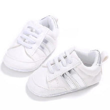 Load image into Gallery viewer, Baby Shoes Classical Sport Soft Sole PU Leather Multi-Color Crib Baby Moccasins Casual Sneakers
