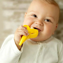 Load image into Gallery viewer, Baby Silicone Mitts Teething Mitten Glove Sound Teether Newborn Chewable Nursing Mittens Teether Natural Stop Sucking Thumb Toy
