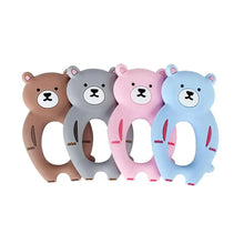 Load image into Gallery viewer, Baby Silicone Teethers BPA Free Teething Toy Animals Koala Bear Dog Teether Silicone Beads
