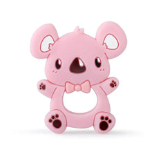 Load image into Gallery viewer, Baby Silicone Teethers BPA Free Teething Toy Animals Koala Bear Dog Teether Silicone Beads
