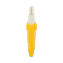 Load image into Gallery viewer, Baby Teether Toys Toddle Safe Banana Teething Ring Silicone Chew Dental Care Toothbrush Nursing Beads Gift For Infant

