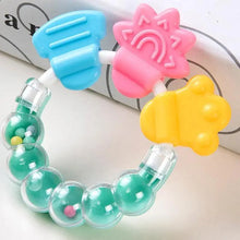 Load image into Gallery viewer, Baby Teether Toys Toddle Safe Banana Teething Ring Silicone Chew Dental Care Toothbrush Nursing Beads Gift For Infant
