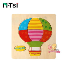 Load image into Gallery viewer, Baby Wooden Puzzle Toys for Toddlers Developing Educational Kids Toys For Children Game Cartoon Animal Gift 3 Years
