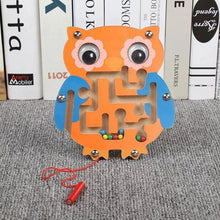 Load image into Gallery viewer, Baby Wooden Toy for Children Magnetic Maze Balance Board Wood game , Maze Puzzle baby Toys  0-12Months
