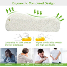 Load image into Gallery viewer, Bamboo Memory Foam Sleep Pillow
