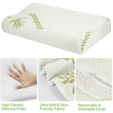 Load image into Gallery viewer, Bamboo Memory Foam Sleep Pillow
