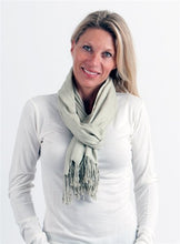 Load image into Gallery viewer, Bamboo Viscose Scarf in Black
