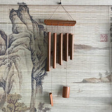 Load image into Gallery viewer, Bamboo Wind Chimes Pendant Balcony Outdoor Yard Garden Home Handmade Craft Wind Chimes With Rotating Hook Outdoor Decor Wind Chimes for Garden Patio Yard Home Antique Tubes Bell Handmade Wind Chime Wall Hanging Crafts Gift
