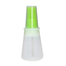 Load image into Gallery viewer, Barbecue Oil Brush Oil Dispenser with Brush High Temperature Resistant Silicone Seasoning Bottle Brush Kitchen Baking Gadgets  Barbecue Oil Brush Portable Oil Brush Temperature Resistant Silicone Oil Brush
