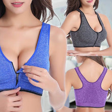 Load image into Gallery viewer, 3-Pack : Incredible Endurance Front-Zip Sports Bra
