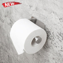 Load image into Gallery viewer, Bathroom Roll Paper Accessories Wall-Mounted Toilet Paper Holder Stainless Steel Kitchen Paper Towel Household Accessories Toilet Paper Holder Self Adhesive Bathroom Paper Towel Roll Holder Wall Moun
