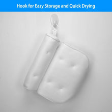 Load image into Gallery viewer, Bathtub Pillow Suction Cup Bath Pillow Air Mesh
