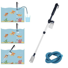 Load image into Gallery viewer, Battery-Operated Aquarium Vacuum Gravel Cleaner
