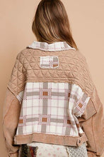 Load image into Gallery viewer, Women Retro Corduroy Jacquard Patchwork Button Up Jacket – Unique &amp; Stylish Outerwear
