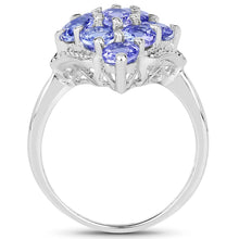 Load image into Gallery viewer, 2.07 Carat Genuine Tanzanite .925 Sterling Silver Ring
