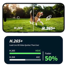 Load image into Gallery viewer, 3MP Smart Home Security Camera – Night Vision, Two-Way Audio, Motion Detection, Alexa Compatible
