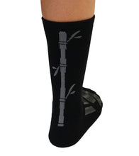 Load image into Gallery viewer, Be Like Bamboo Viscose Crew Socks Unisex Black Color - 12-pack
