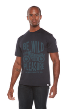 Load image into Gallery viewer, Be Wild Men's Bamboo Viscose/Organic Cotton Short Sleeve Graphic T-Shirt

