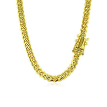 Load image into Gallery viewer, 3.9mm 10k Yellow Gold Classic Miami Cuban Solid Chain
