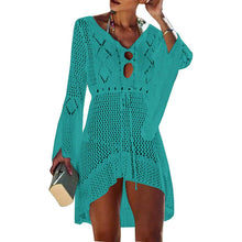 Load image into Gallery viewer, Beach Tops Sexy Perspective Cover Dress
