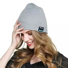 Load image into Gallery viewer, Beanie with Built In Wireless Bluetooth Headphones
