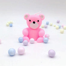 Load image into Gallery viewer, Bear Candle Birthday Cake Props Topper Card Cute Fantasy Cup Dessert Smiley  Love Bear  Table Dress Up Cake Props Party Cake Decor Supplies Toppers Birthday Cupcake Topper Various Cake Decorations for Birthday Party Photo Prop
