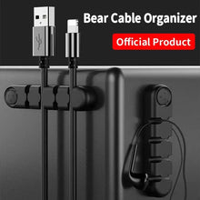 Load image into Gallery viewer, Bear Silicone Wire Organizer Storage
