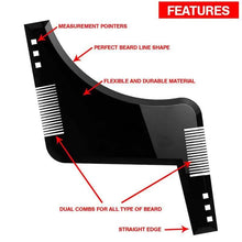 Load image into Gallery viewer, Beard Styling Comb Trim Guide
