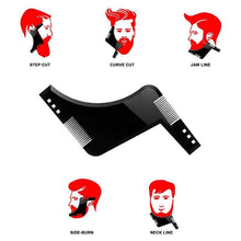 Load image into Gallery viewer, Beard Styling Comb Trim Guide
