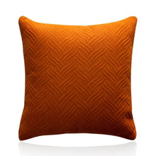 Load image into Gallery viewer, Beautiful Quilted Pillowcase Throw Pillow Covers Home Decor Velvet Square Throw Pillow Covers Decoration Pillow Cushion Sofa Living Room Simple Decorative Cushion Cover 45x45CM
