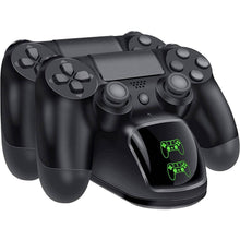 Load image into Gallery viewer, BEBONCOOL Controller USB Charging Station Dock for PS4
