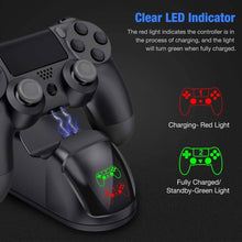 Load image into Gallery viewer, BEBONCOOL Controller USB Charging Station Dock for PS4
