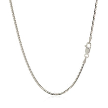 Load image into Gallery viewer, 14k White Gold Franco Chain 1.2mm
