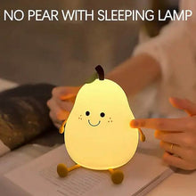 Load image into Gallery viewer, Bedroom Sleeping Bedside Tap Light LED Pear Shape Night Light
