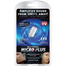 Load image into Gallery viewer, Bell+Howell Microplus Hearing Amplifier
